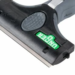 Unger® Unger EN100 ErgoTec Ninja 4" Black 2-in-1 Glass Scraper With Blade And Safety Cap -GOJO Sale Online 834523