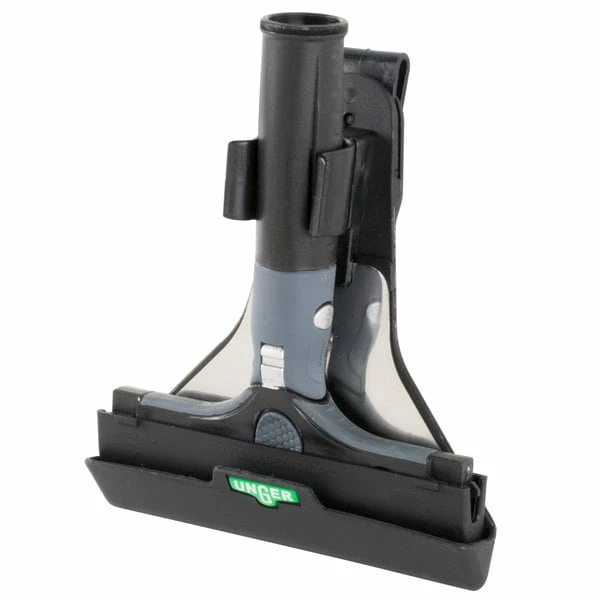 Unger® Unger ENH15 ErgoTec Ninja 6" Black 2-in-1 Glass Scraper With Blade, Safety Cap, And Holster 2 Unger® Unger ENH15 ErgoTec Ninja 6" Black 2-in-1 Glass Scraper With Blade, Safety Cap, And Holster - Image 2