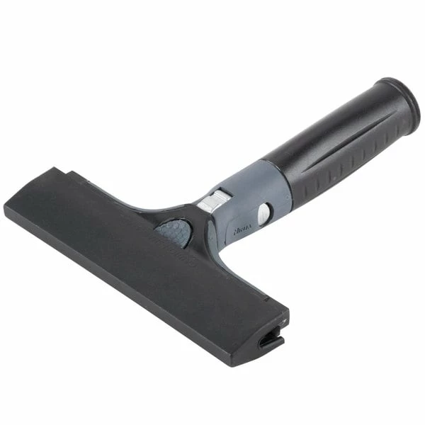 Unger® Unger ENH15 ErgoTec Ninja 6" Black 2-in-1 Glass Scraper With Blade, Safety Cap, And Holster 4 Unger® Unger ENH15 ErgoTec Ninja 6" Black 2-in-1 Glass Scraper With Blade, Safety Cap, And Holster - Image 4