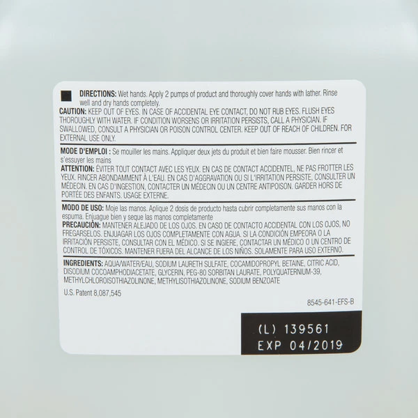 GOJO® 8545-04 CX Series Green Certified 2300 ML Fragrance Free Foaming Hand Soap 5 GOJO® 8545-04 CX Series Green Certified 2300 ML Fragrance Free Foaming Hand Soap - Image 5