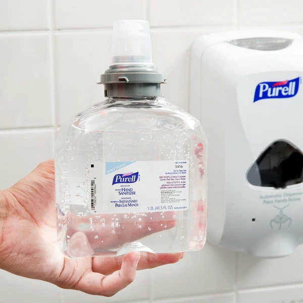 Purell® 5456-04 TFX Advanced 1200 ML Gel Instant Hand Sanitizer - 4/Case 1 Purell® 5456-04 TFX Advanced 1200 ML Gel Instant Hand Sanitizer - 4/Case