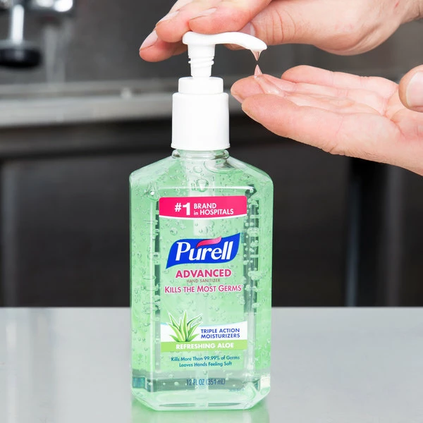 Purell® 3639-12 Advanced With Aloe 12 Oz. Gel Instant Hand Sanitizer - 12/Case 1 Purell® 3639-12 Advanced With Aloe 12 Oz. Gel Instant Hand Sanitizer - 12/Case
