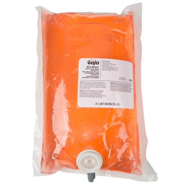 GOJO® 2252-04 NXT Spa Bath 2000 ML Herbal Liquid Hand, Hair, And Body Wash - 4/Case 2 GOJO® 2252-04 NXT Spa Bath 2000 ML Herbal Liquid Hand, Hair, And Body Wash - 4/Case - Image 2
