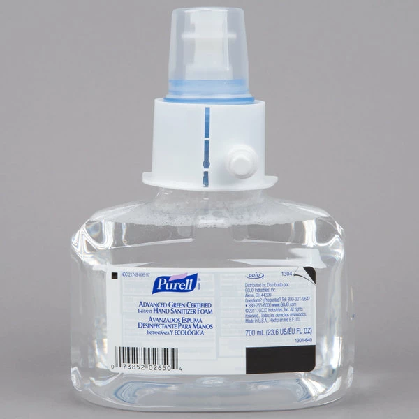 Purell® 1304-03 LTX Advanced Green Certified 700 ML Foaming Instant Hand Sanitizer - 3/Case 2 Purell® 1304-03 LTX Advanced Green Certified 700 ML Foaming Instant Hand Sanitizer - 3/Case - Image 2
