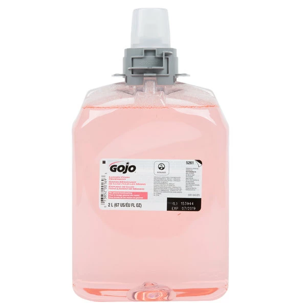 GOJO® 5261-02 FMX-20 Luxury 2000 ML Cranberry Foaming Hand Soap 2 GOJO® 5261-02 FMX-20 Luxury 2000 ML Cranberry Foaming Hand Soap - Image 2