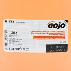 GOJO® 5262-02 FMX-20 Luxury 2000 ML Orange Blossom Foaming Antibacterial Hand Soap With PCMX 11 GOJO® 5262-02 FMX-20 Luxury 2000 ML Orange Blossom Foaming Antibacterial Hand Soap With PCMX -GOJO Sale Online 971390