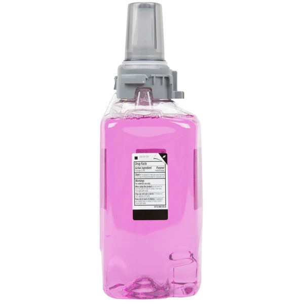 GOJO® 8812-03 ADX 1250 ML Antibacterial Plum Foam Hand Soap 3 GOJO® 8812-03 ADX 1250 ML Antibacterial Plum Foam Hand Soap - Image 3