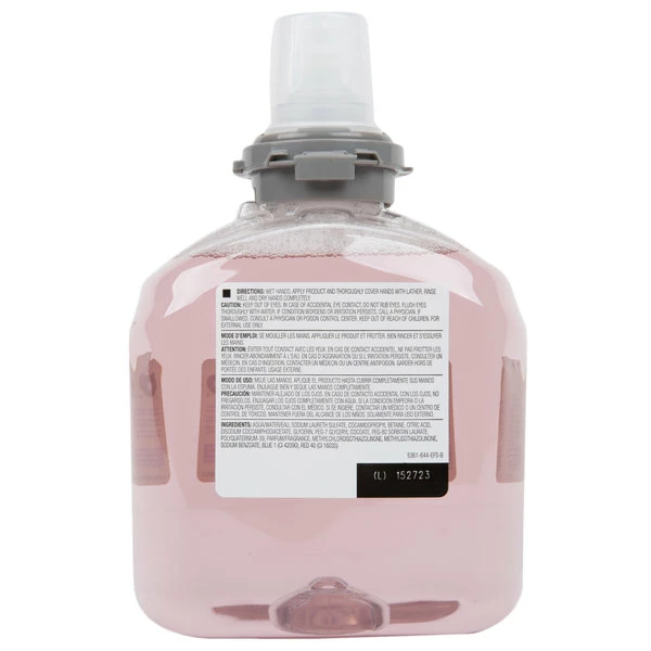 GOJO® 5361-02 TFX 1200 ML Premium Foam Hand Soap With Skin Conditioners - 2/Case 3 GOJO® 5361-02 TFX 1200 ML Premium Foam Hand Soap With Skin Conditioners - 2/Case - Image 3