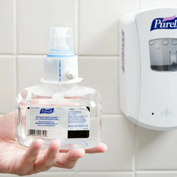 Purell® 1304-03 LTX Advanced Green Certified 700 ML Foaming Instant Hand Sanitizer 1 Purell® 1304-03 LTX Advanced Green Certified 700 ML Foaming Instant Hand Sanitizer
