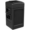 Commercial Zone 755101 28 Gallon Islander Series Black Harbor Square 1 Waste Container With Towel Dispenser, Squeegee, And Windshield Wash Station -GOJO Sale Online 984346