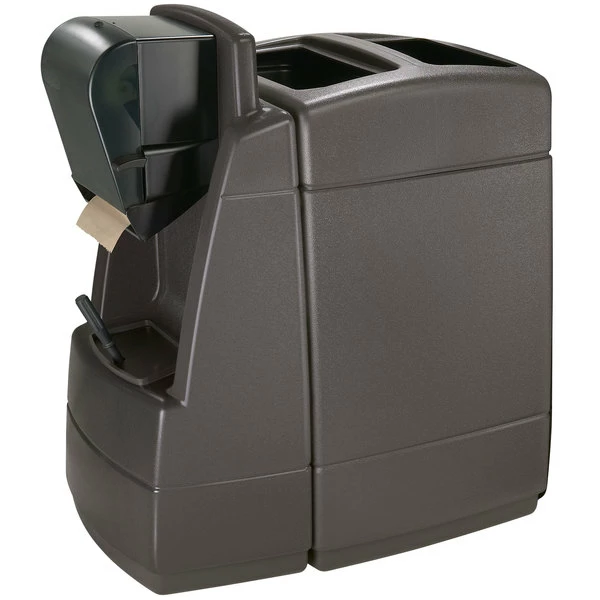 Commercial Zone 75830599 55 Gallon Islander Series Maui 1 Charcoal Gray Rectangular Waste Container With Windshield Wash Station And Squeegee 1 Commercial Zone 75830599 55 Gallon Islander Series Maui 1 Charcoal Gray Rectangular Waste Container With Windshield Wash Station And Squeegee